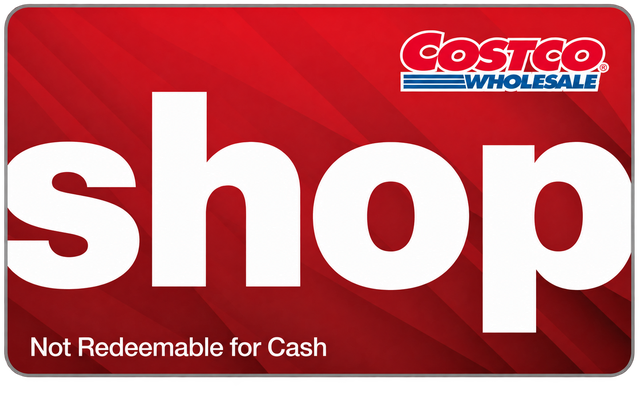 Carte-cadeau Costco